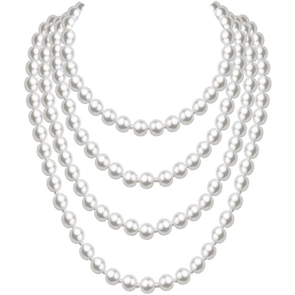 ✨ 6PCS 1920s Accessories Flapper Great Gatsby Vintage Retro Costume Set NEW main image 9